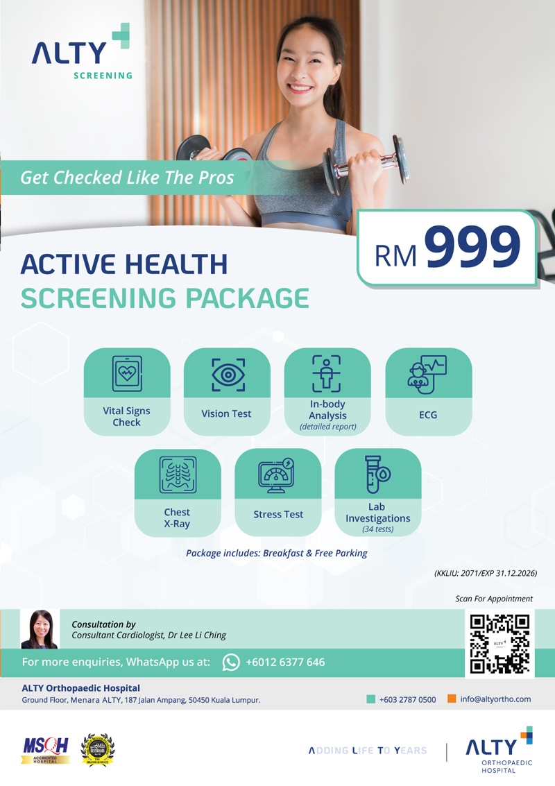 Active Health Screening Package 