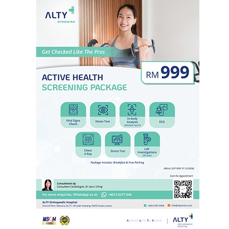 Active Health Screening Package 